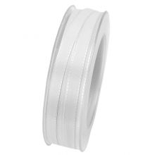 Band Vit Basic Satin 6mm 50m