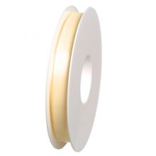 Band Cream Basic Taft 15mm