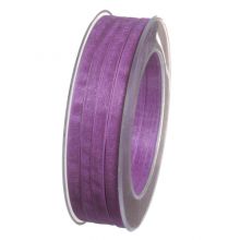 Band Mörklila Organdy 7mm