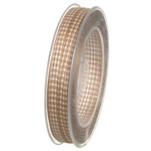 Band Vichy Beige 7mm