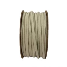 Band Beige Konstläder 3mm