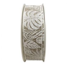 Band Beige Monstera 25mm