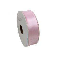 Band Rosa Basic Satin 25 mm